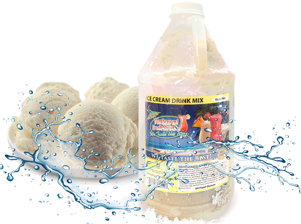 100% Natural Ice Cream Drink Mix